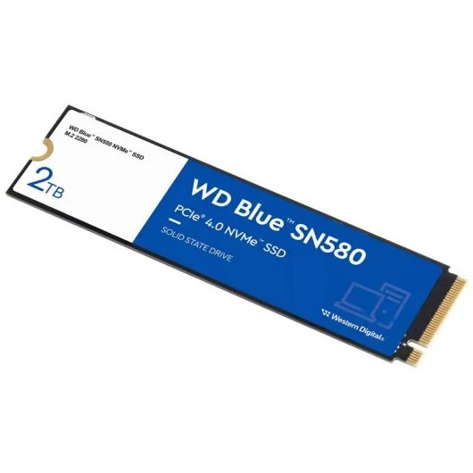 Disco Duro WD Blue SN580 2TB disco SSD 4150MB/S NVMe PCIe 4.0 M.2 Gen4 16GT/s - Imagen 2
